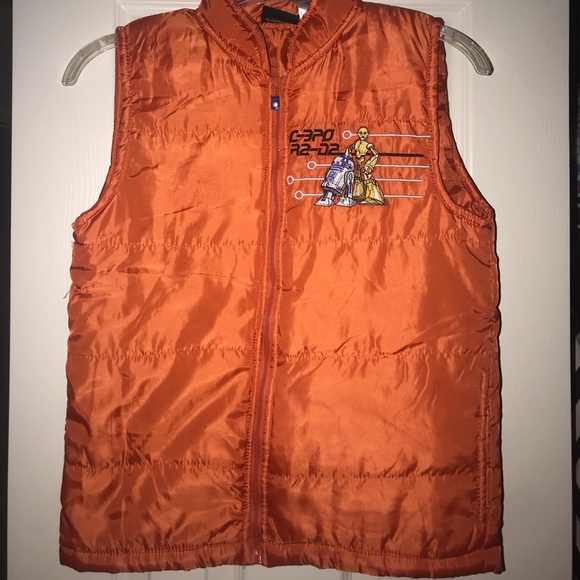 Vintage Star Wars vest full front zipper and side pockets - Picture 4 of 7